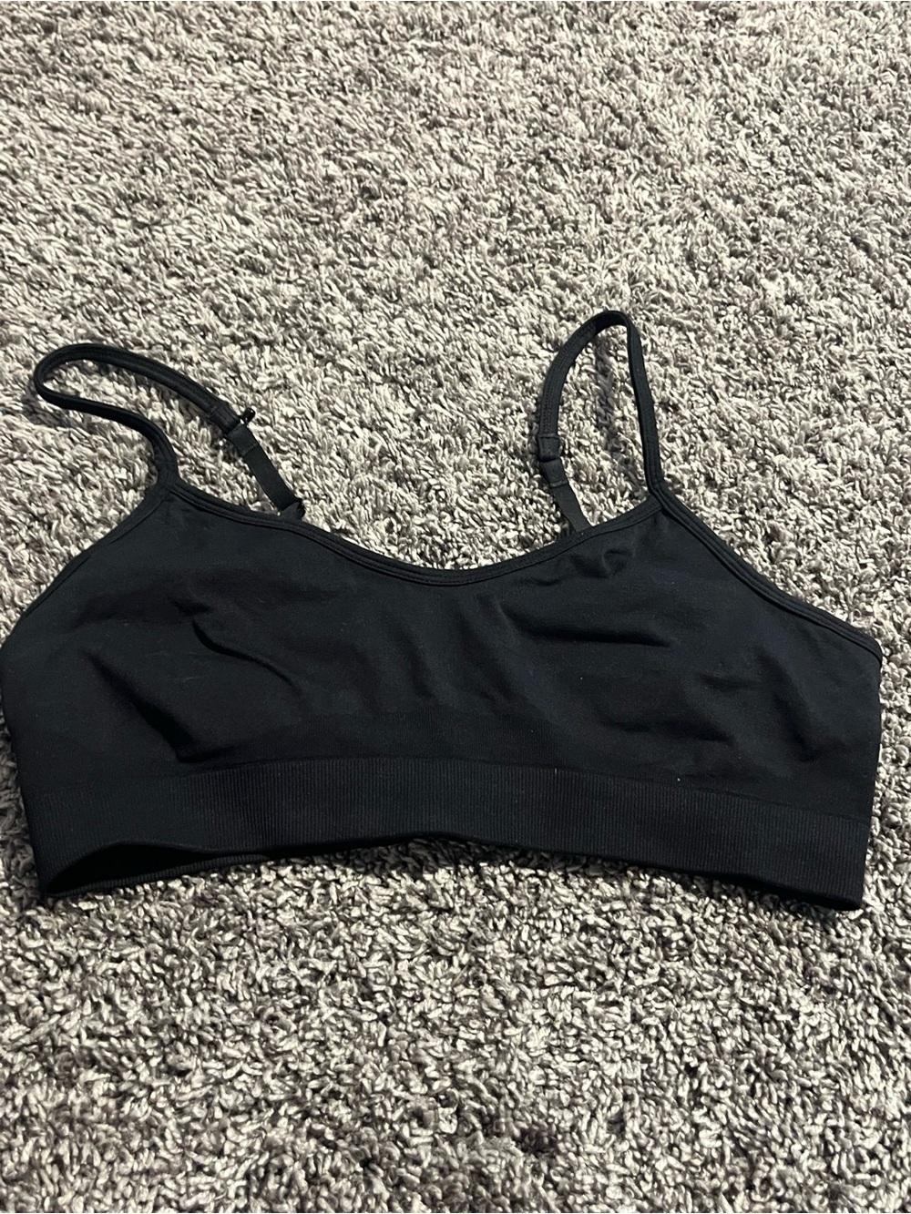 Athleta black sports bra